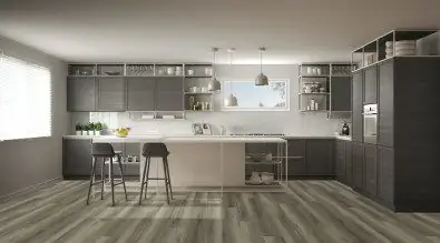 Handmuster Vinyl-Designboden Silent Eiche Ambiente