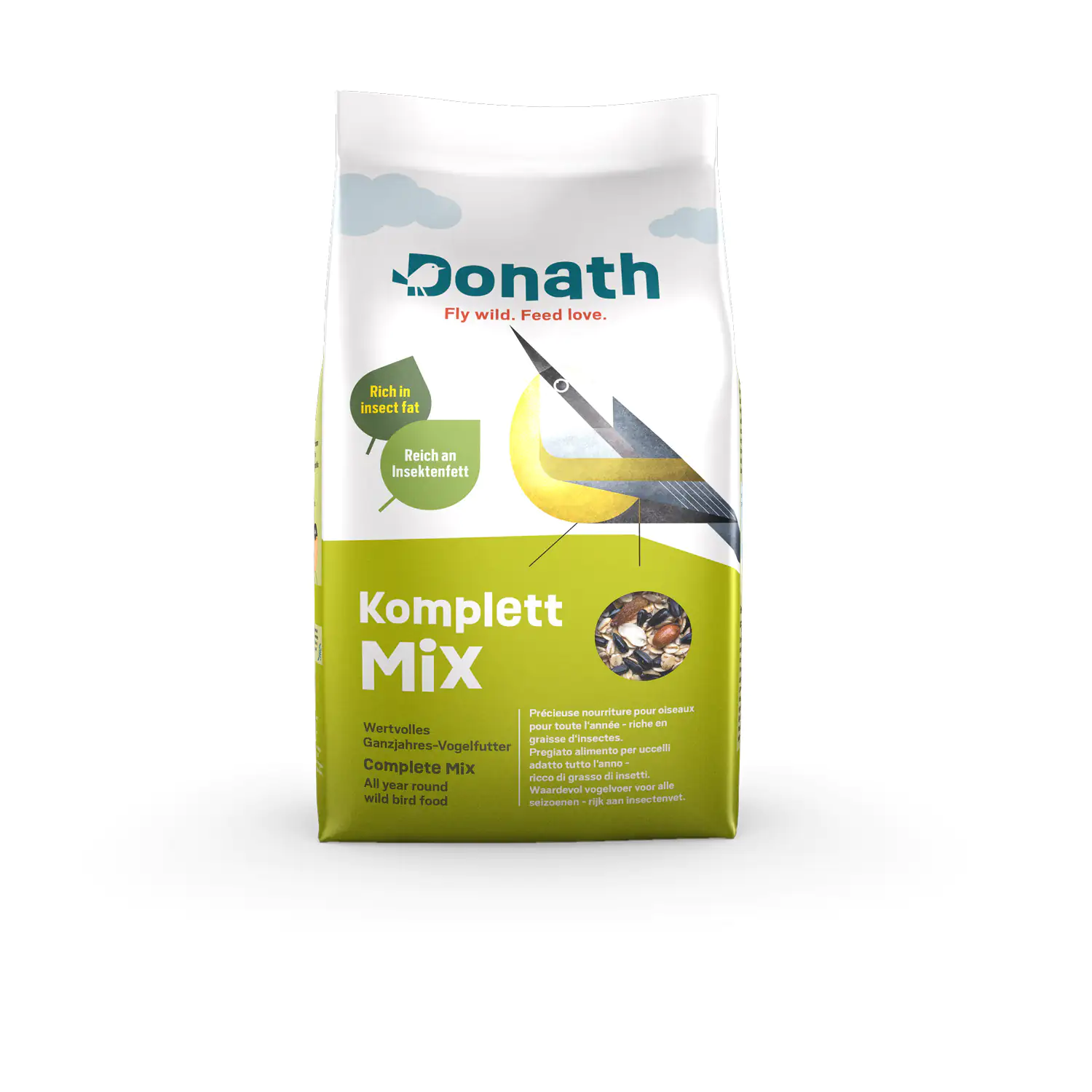 4260681740213 Donath Wildvogelfutter Komplett Mix 1 kg