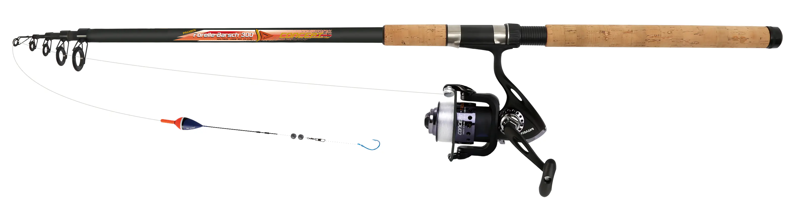 Paladin Angelset Combo Concept Forelle/Barsch 300 cm