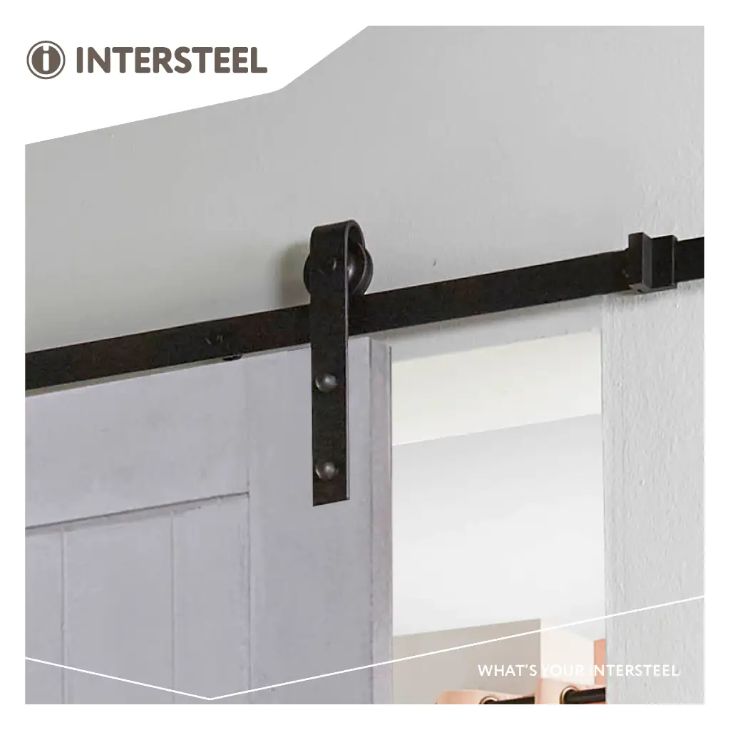 Schiebetür Legno 211,5 x 93 x 3,8 cm, inkl. Schiebetürsystem Basic schwarz