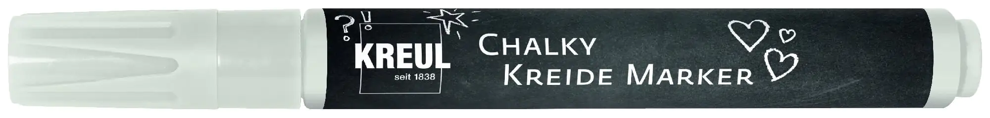 Kreul Chalky Kreidemarker medium snow white 2 - 4 mm Kreul Chalky Kreidemarker medium snow white 2 - 4 mm
