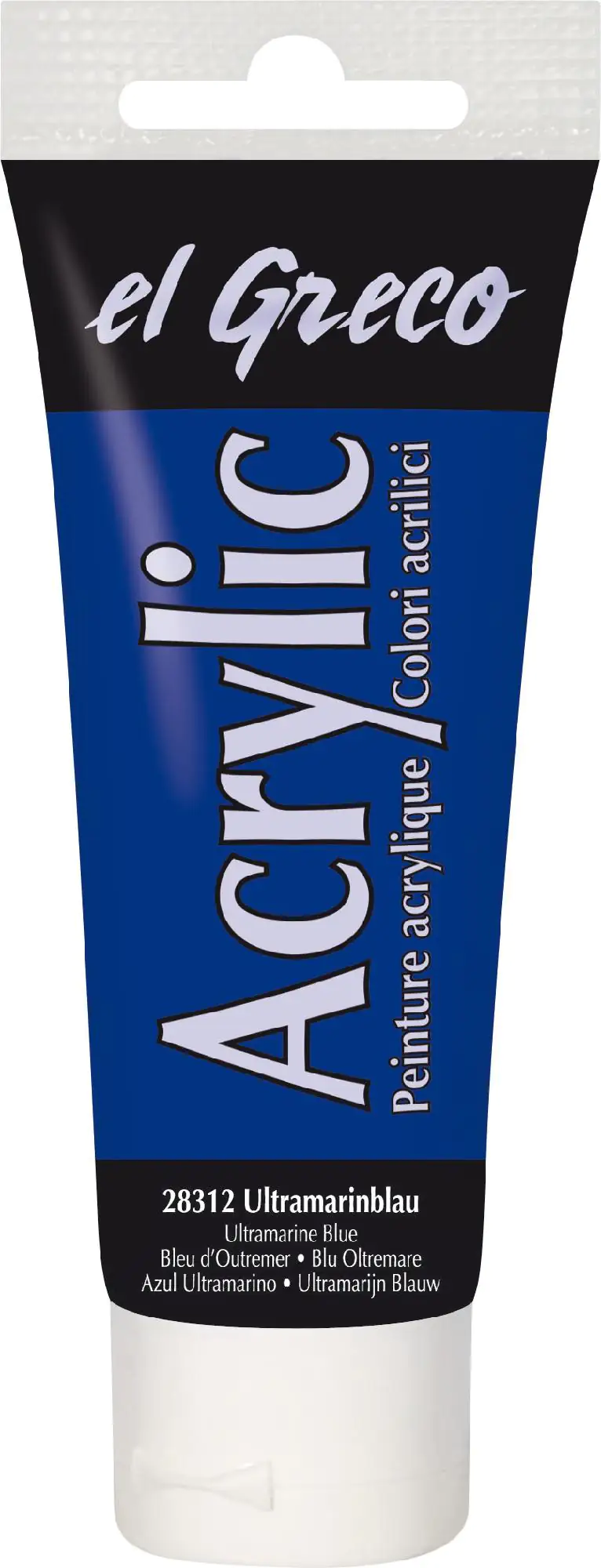 Kreul el Greco Acrylic Tube ultramarinblau 75 ml Kreul el Greco Acrylic Tube ultramarinblau 75 ml