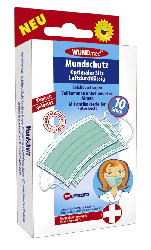 Wundmed Mundschutz 10 Stück