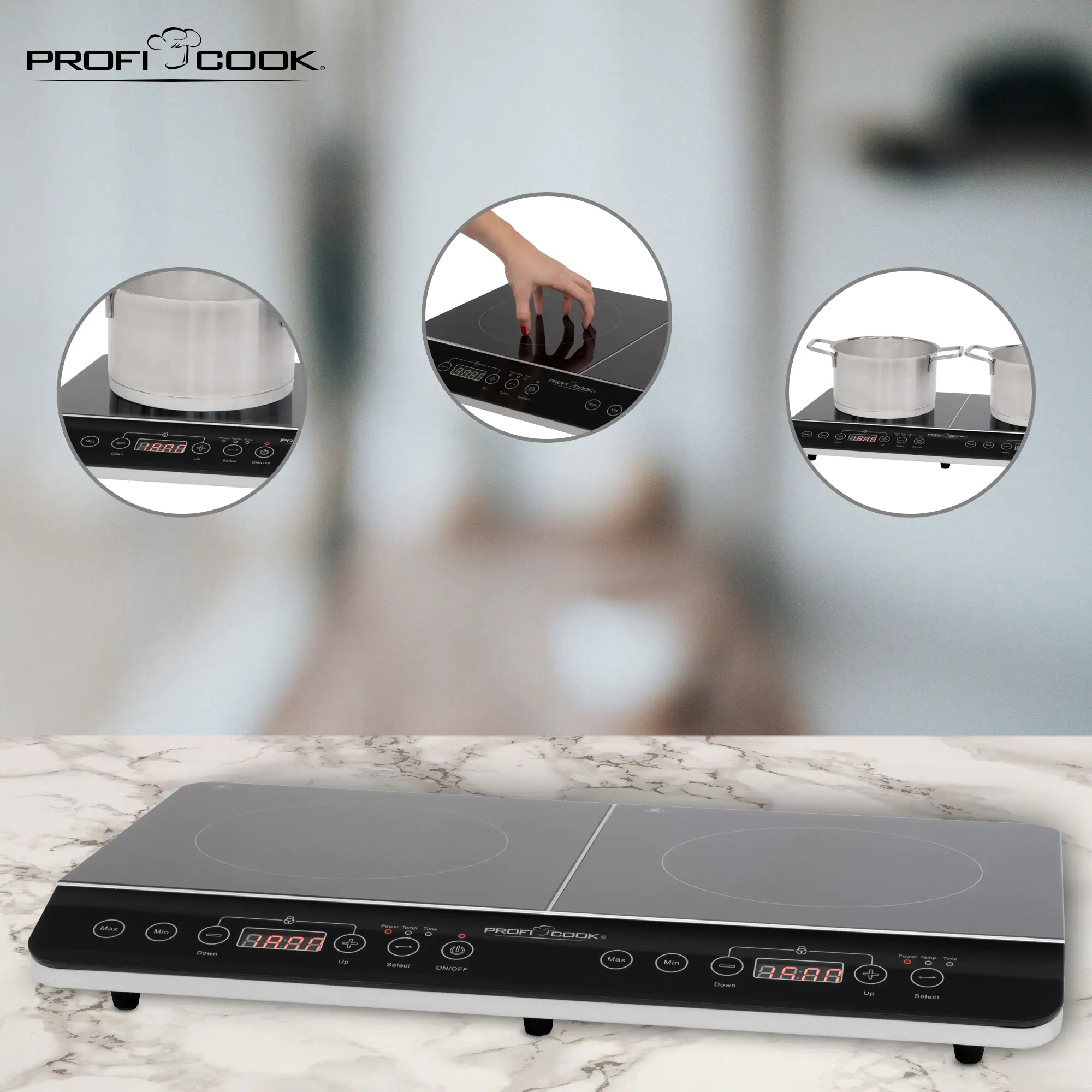 Proficook Kochplatte DKI 1067 3500 Watt
