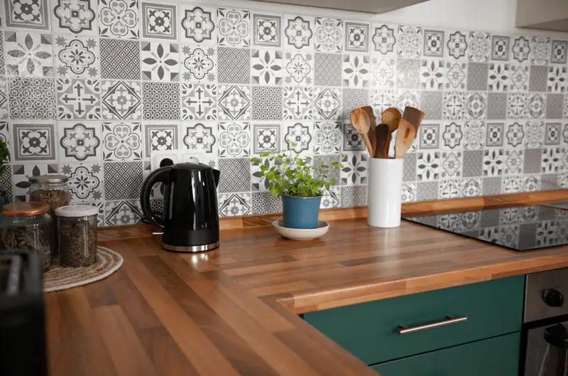 d-c-fix Kunststoffwandfliesen Wall Tiles, Oriental Tiles, 30,5x30,5 cm, selbstklebend