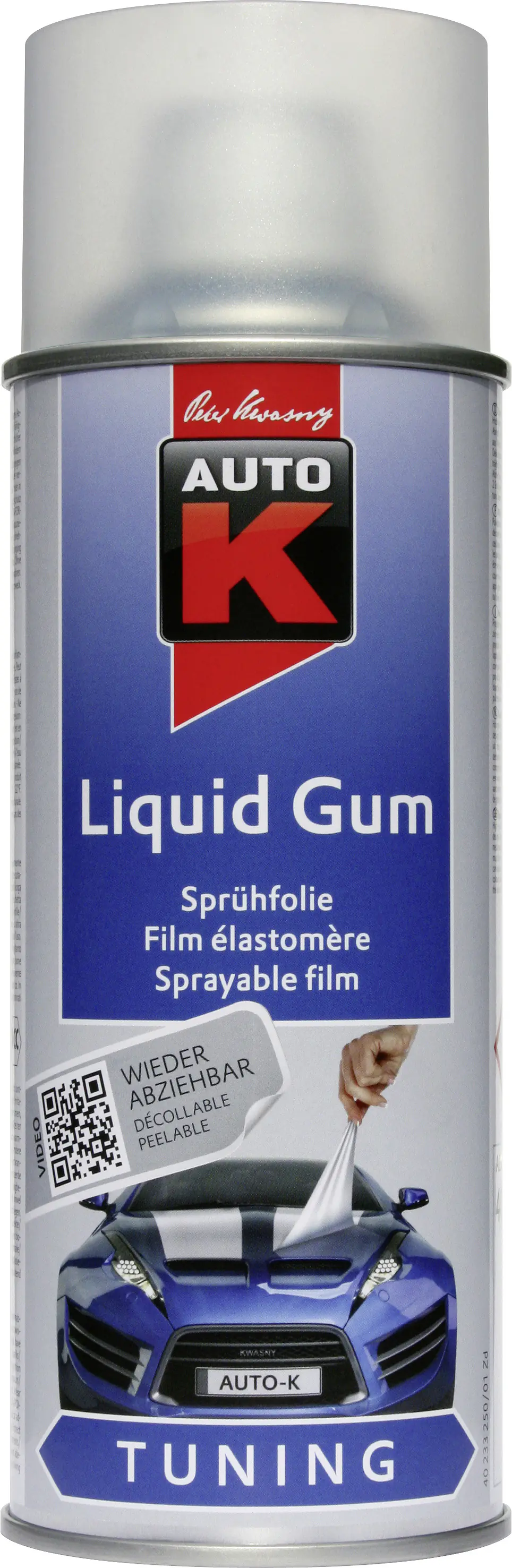 Auto-K Sprühfolie Liquid Gum Tuning farblos 400ml Auto-K Sprühfolie Liquid Gum Tuning farblos 400ml