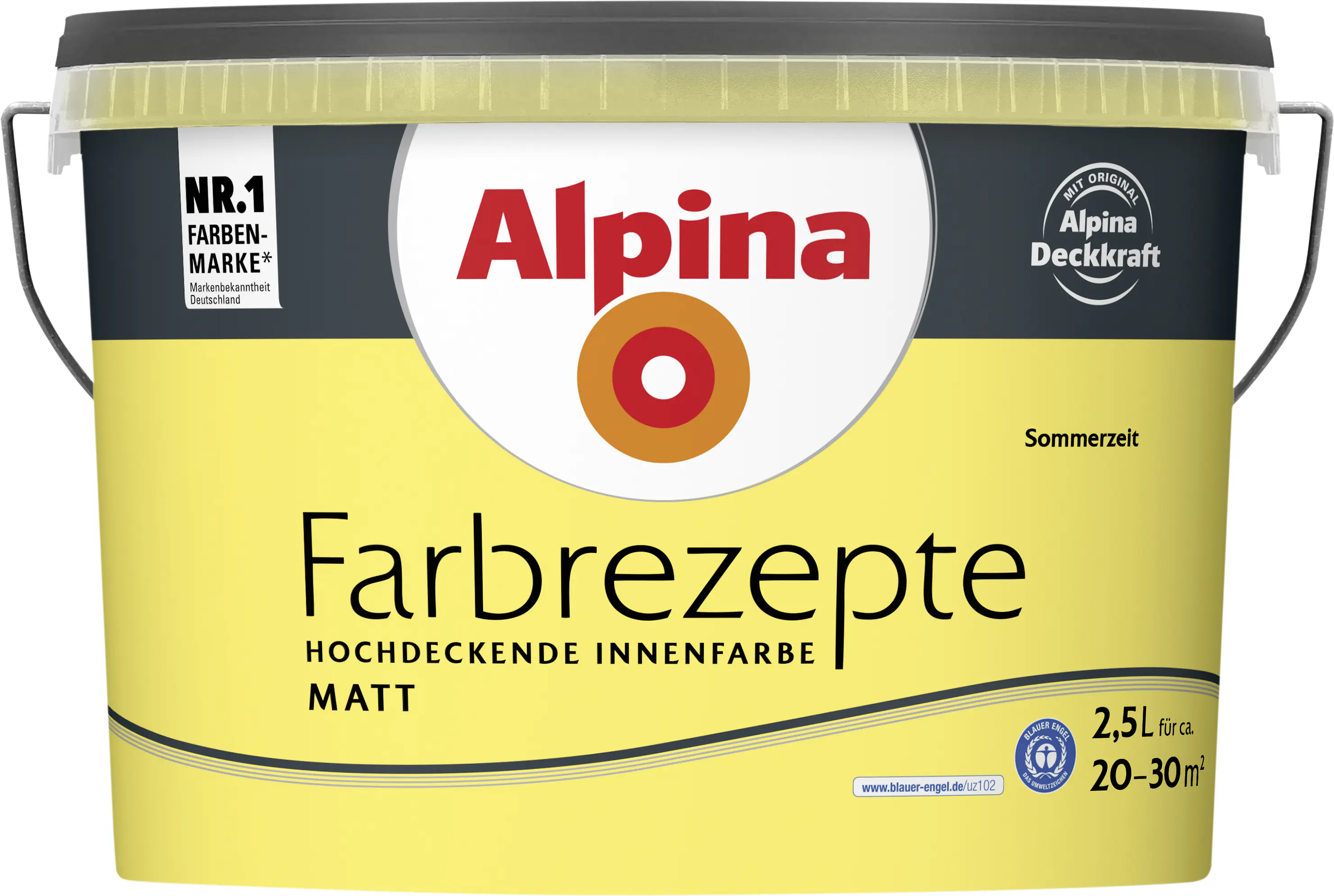 Alpina Farbrezepte Wandfarbe Sommerzeit matt 2,5 L