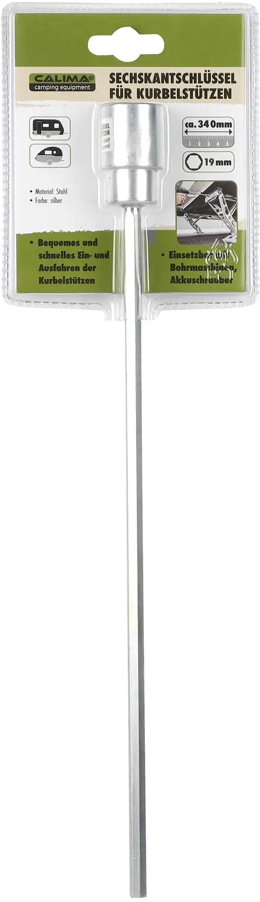Calima Sechskantschlüssel für Kurbelstütze 34cm