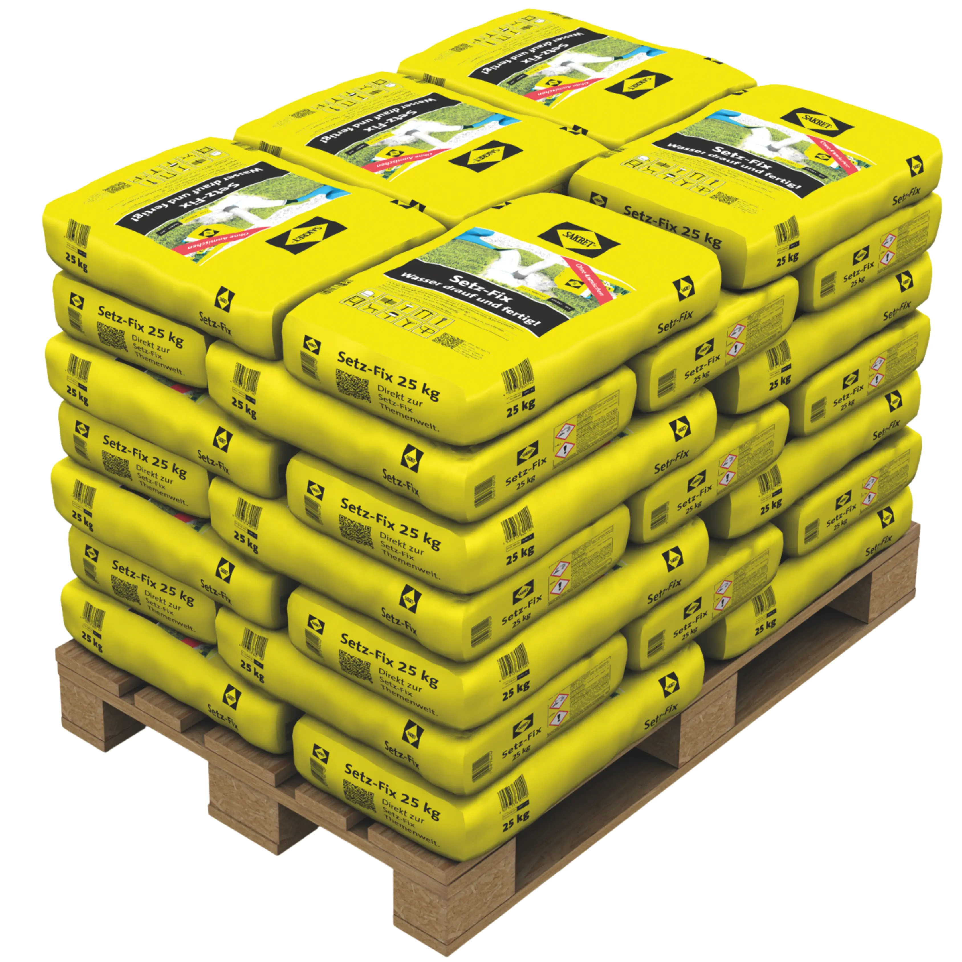 SAKRET Setz-Fix 25 kg Sack 42 St. Palettenabnahme