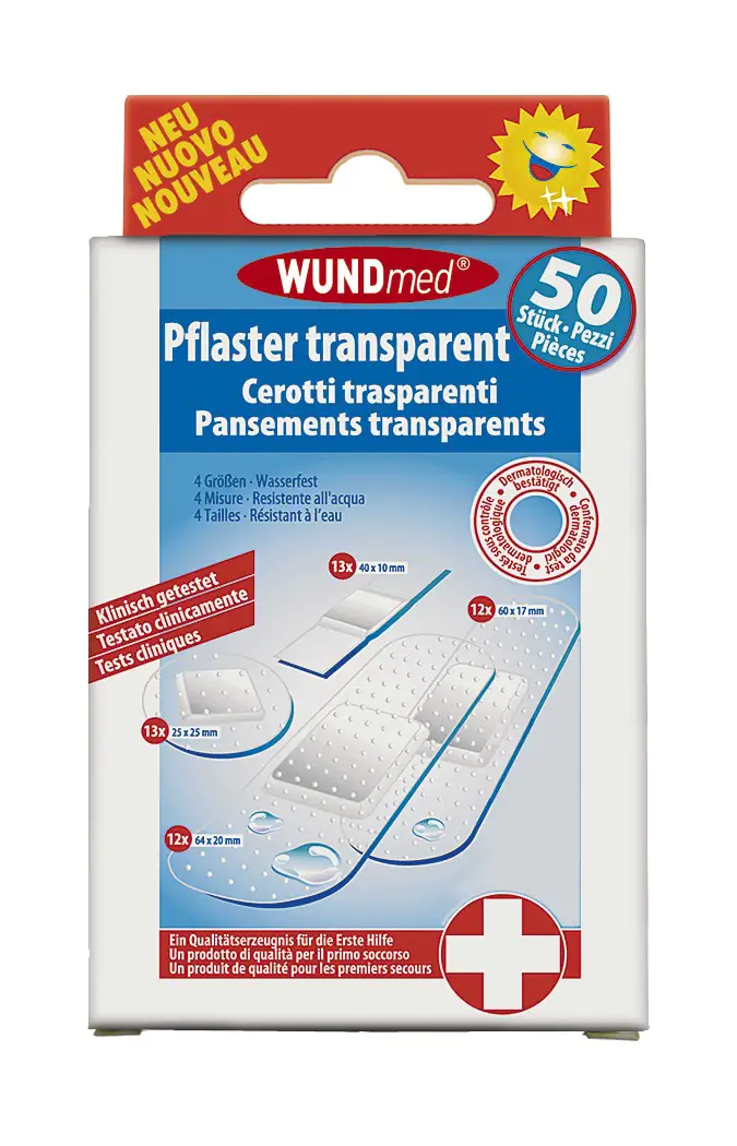 Wundmed Pflaster verschiedene Größen 50 Stück kaufen Globus Baumarkt