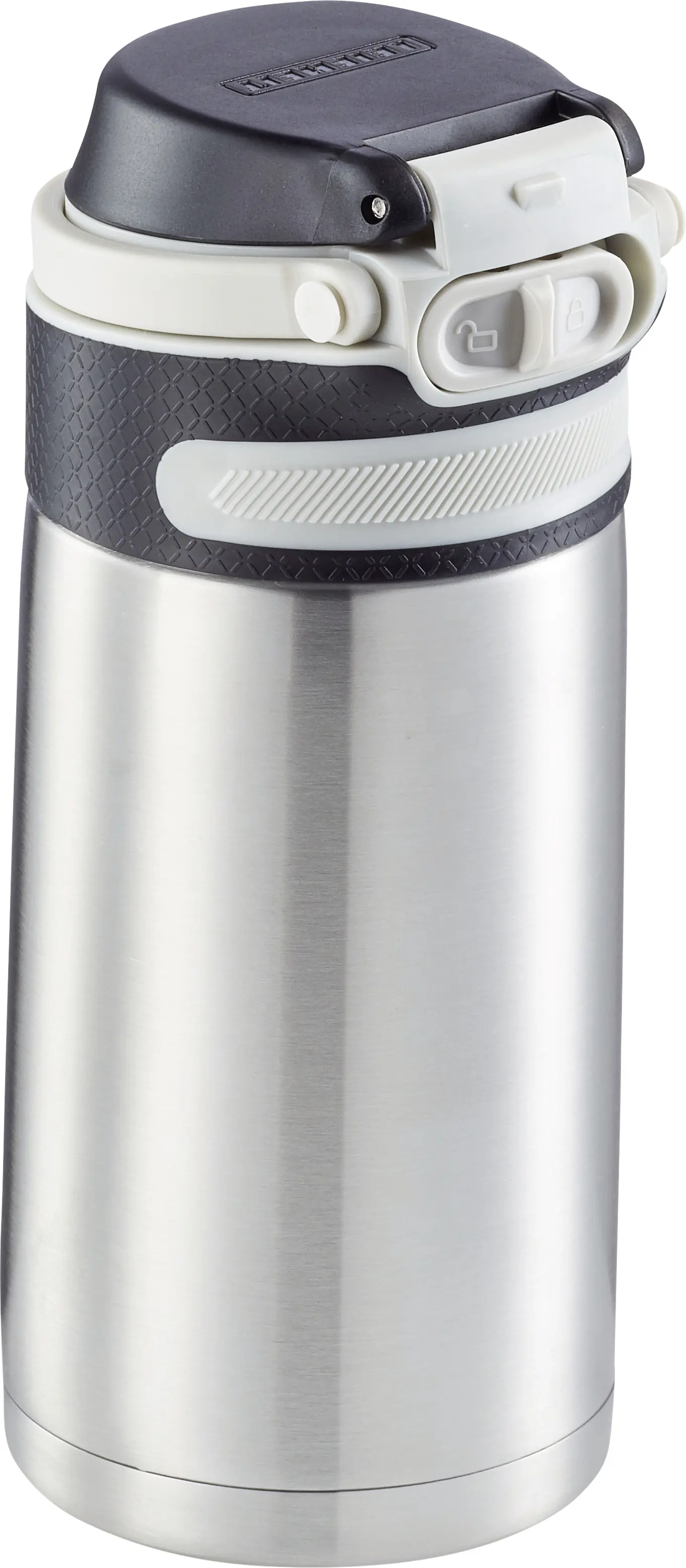 Leifheit Thermobecher Flip 350 ml silber