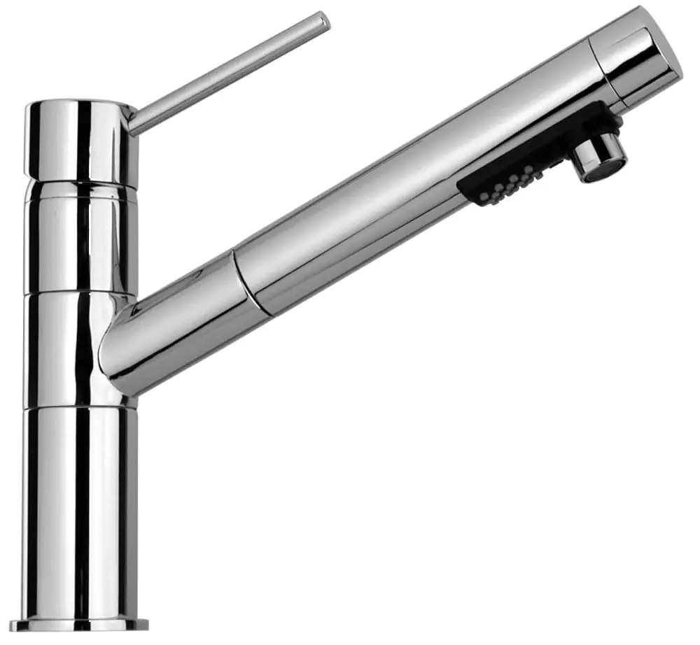 Argo Rubinetterie Küchenarmatur Oristano chrom, mit herausziehbarer Brause