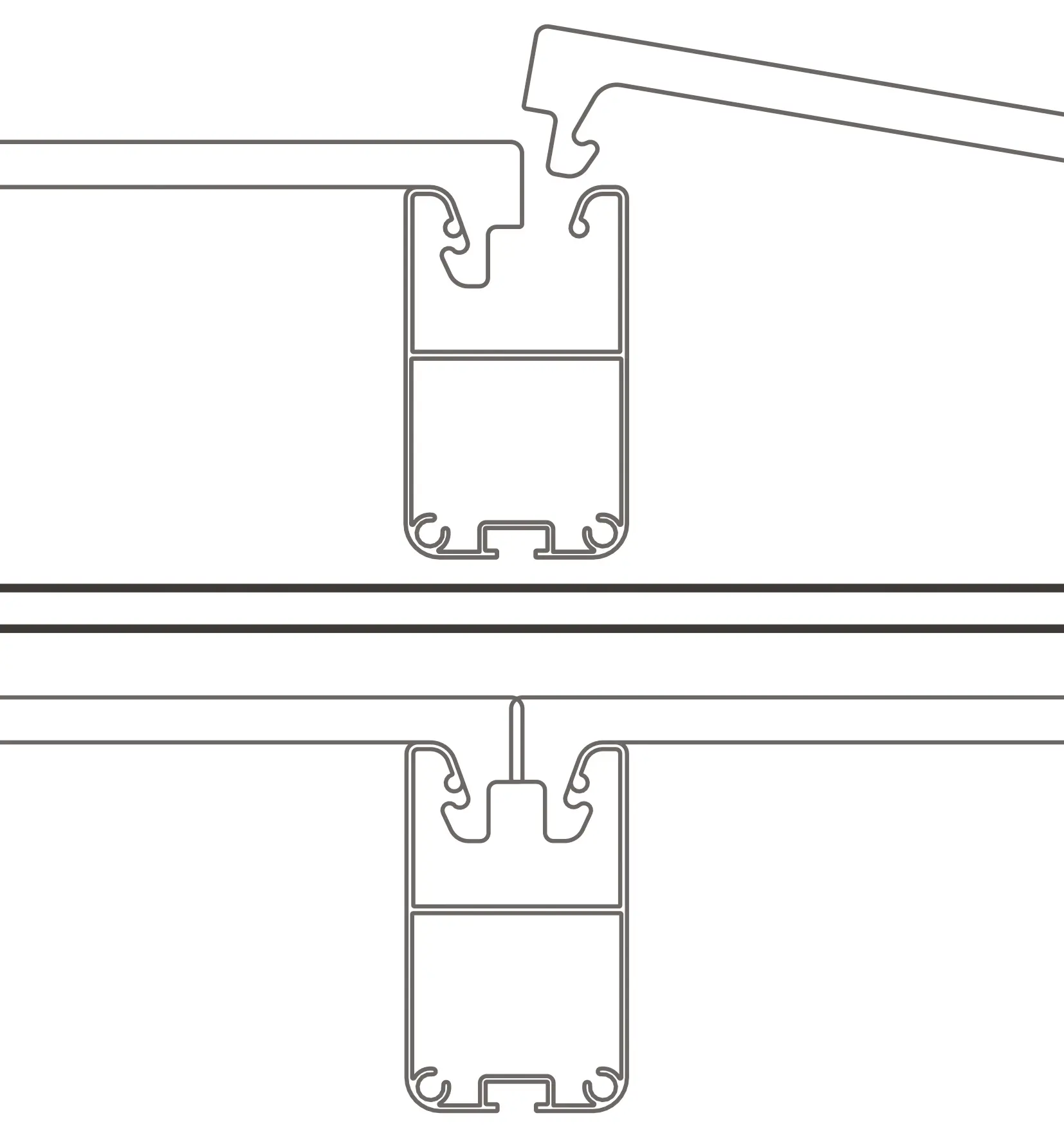 Canopia Terrassenüberdachung Feria 1212 x 380 cm anthrazit