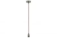 Paulmann Pendelleuchte Vintage rot, brüniert