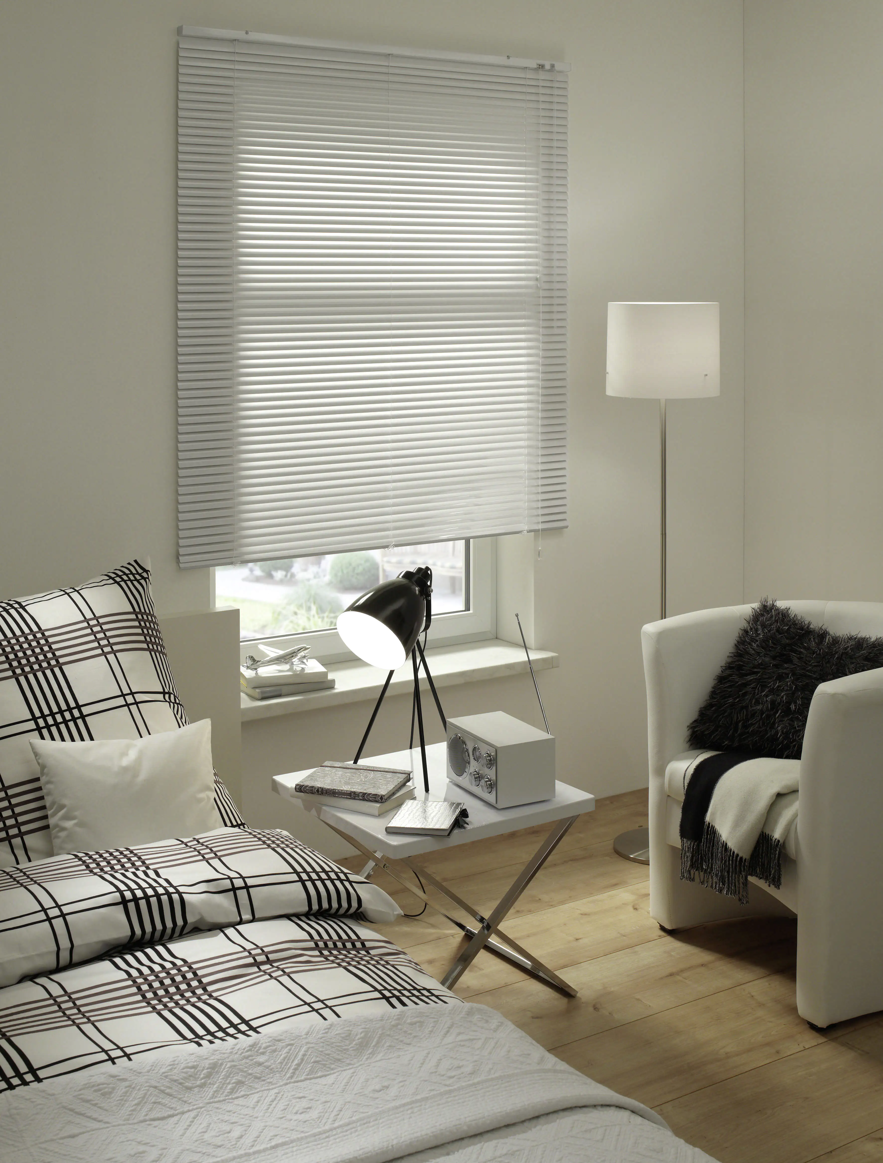 Gardinia Alu Jalousie weiß, 60 x 130 cm