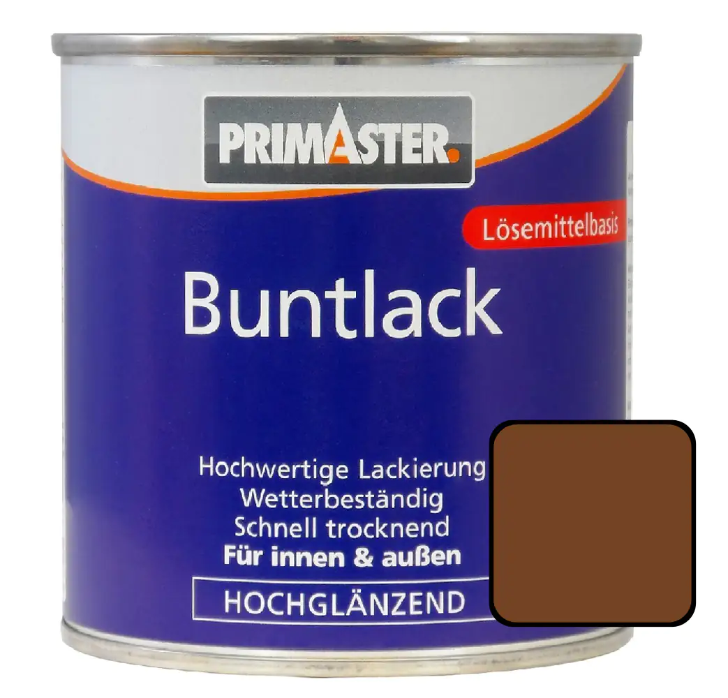 Primaster Buntlack RAL 8003 375 ml lehmbraun hochglänzend Primaster Buntlack RAL 8003 375 ml lehmbraun hochglänzend
