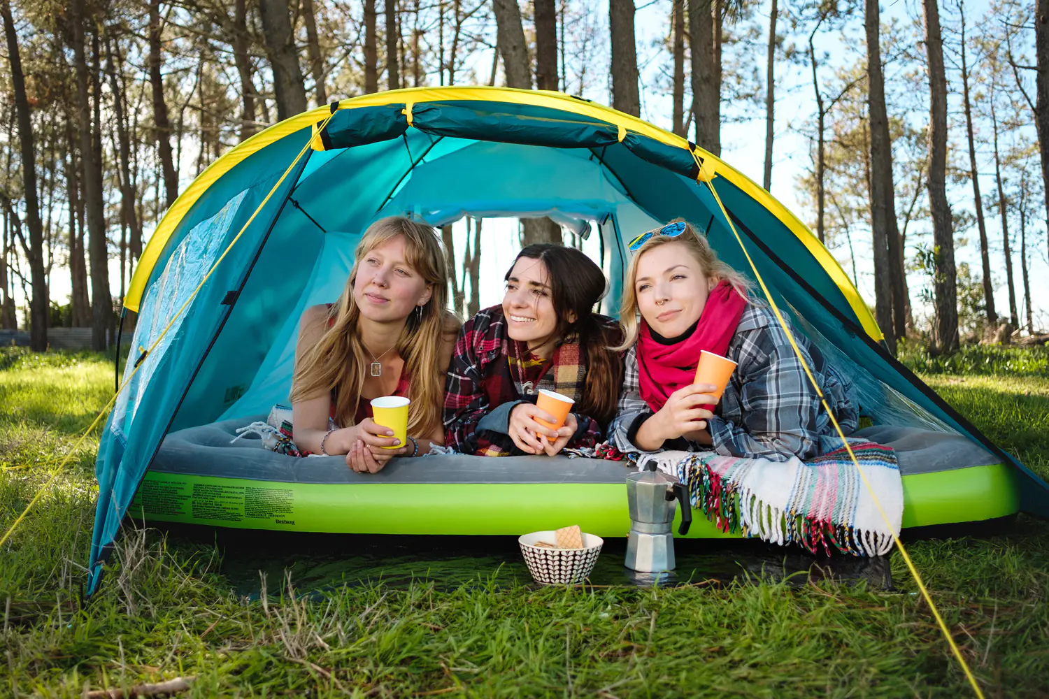 Bestway 3 Personen Zelt Active Mount 3 350 x 240 x 130 cm