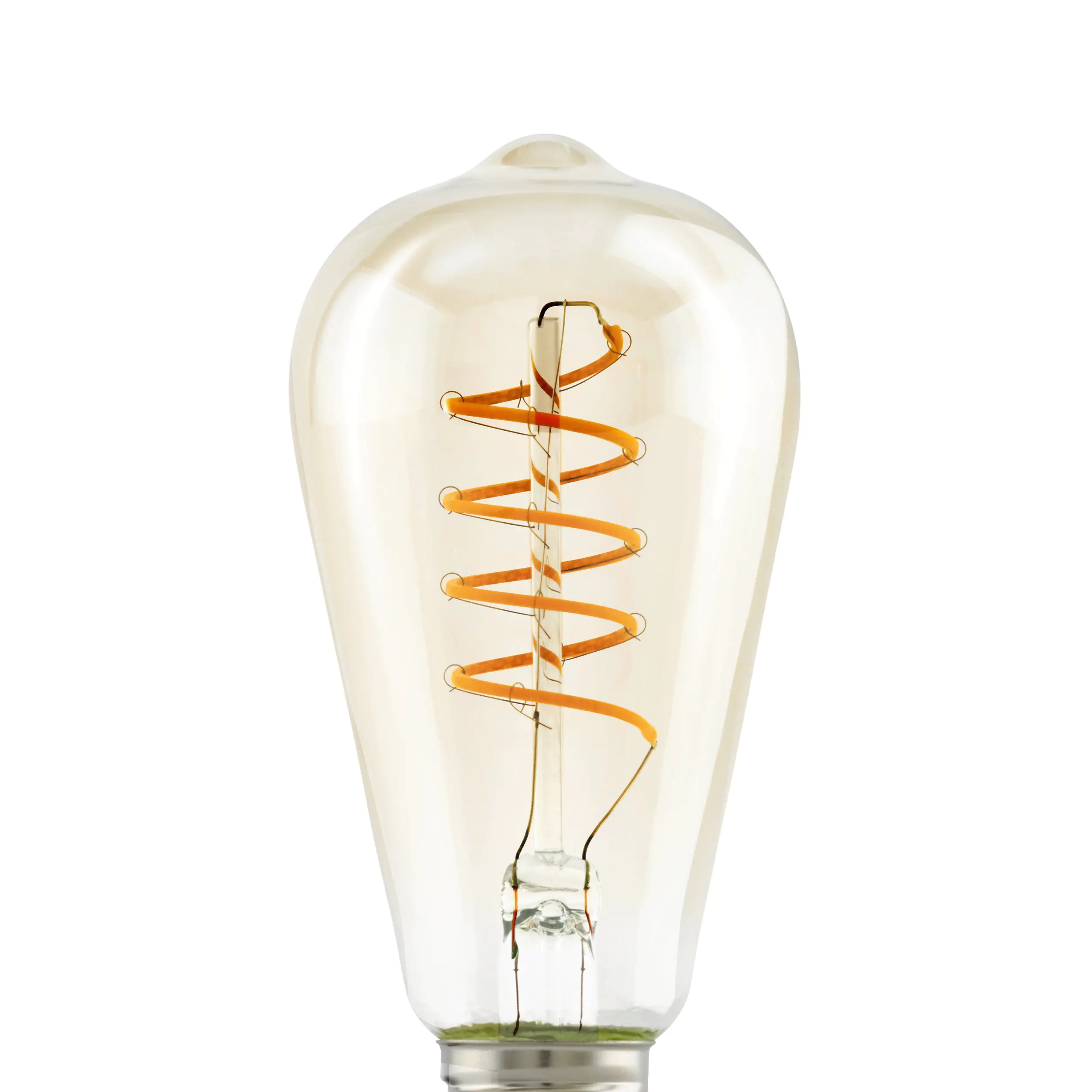 Eglo LED Leuchtmittel Edison ST64 E27 4W amber 2200K Eglo LED Leuchtmittel Edison ST64 E27 4W amber 2200K
