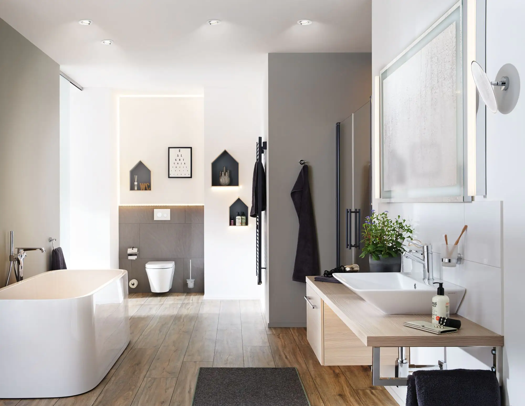 Paulmann LED Einbauleuchte Nova 9,3 x 9,3 cm schwenkbar dimmbar GU10