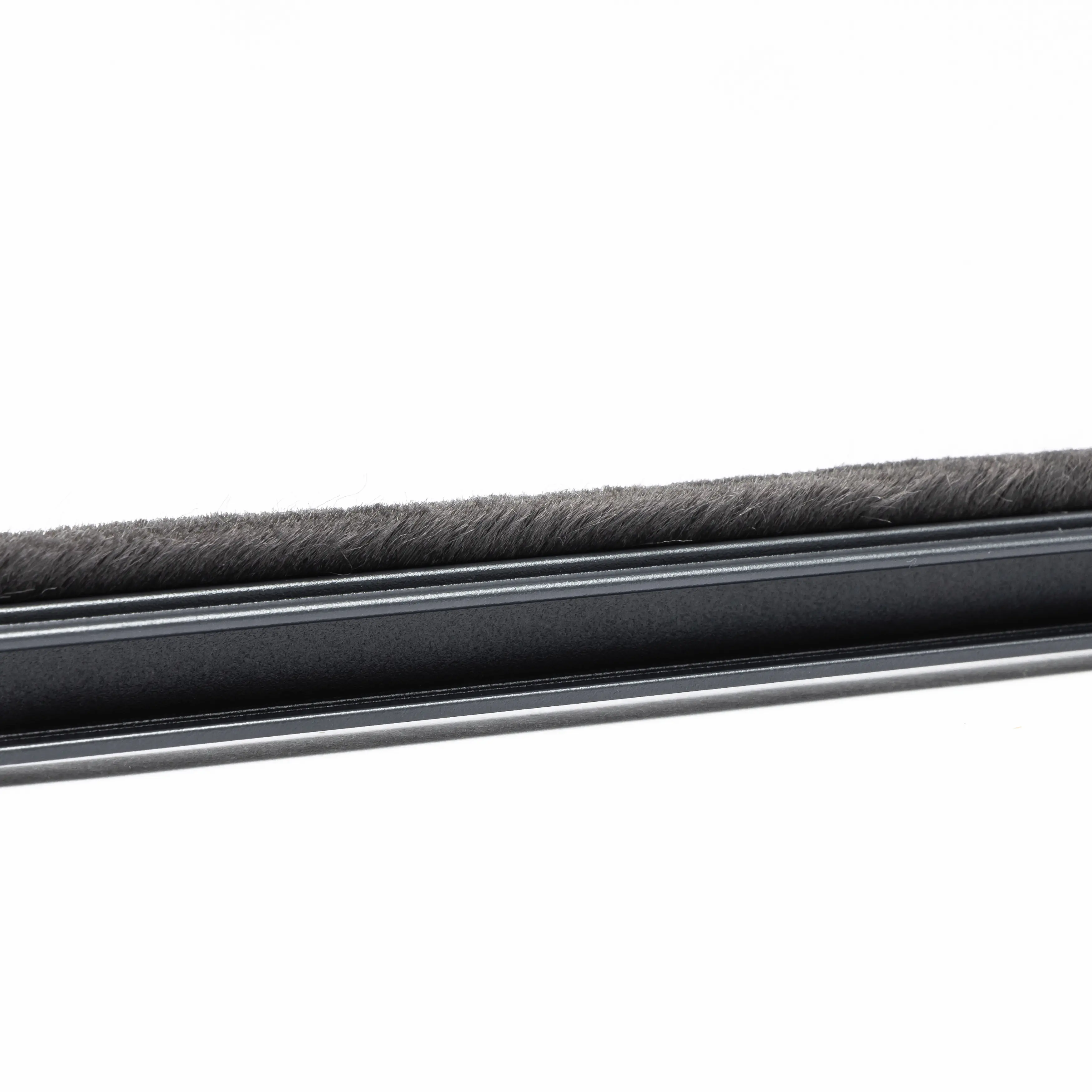Telluria Zugluft Bürstenprofil inkl. Mitnehmer für Glasschiebewand Lounge XL schwarz