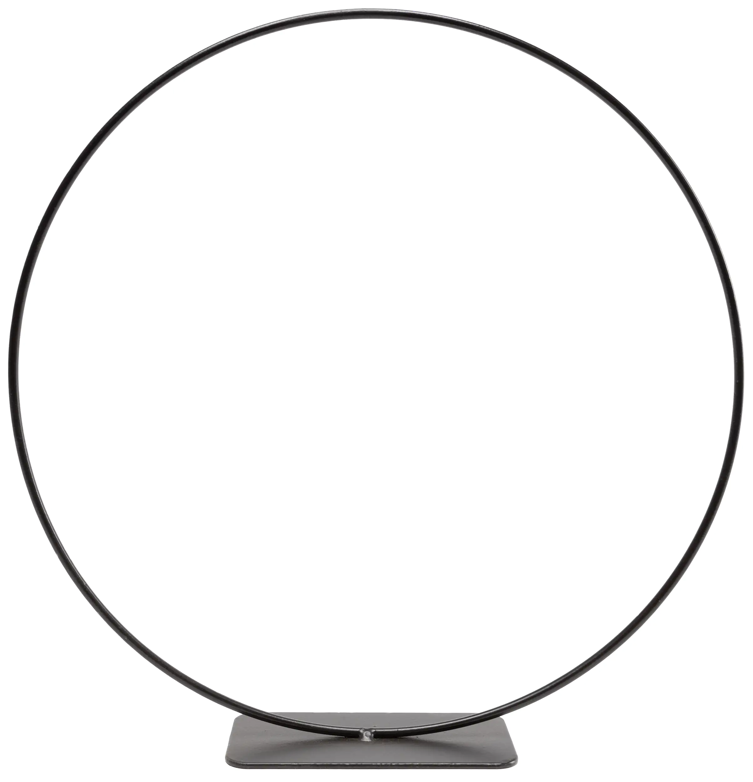 4333692388689 TrendLine Floristenring mit Fuß Metall Ø 30 cm schwarz