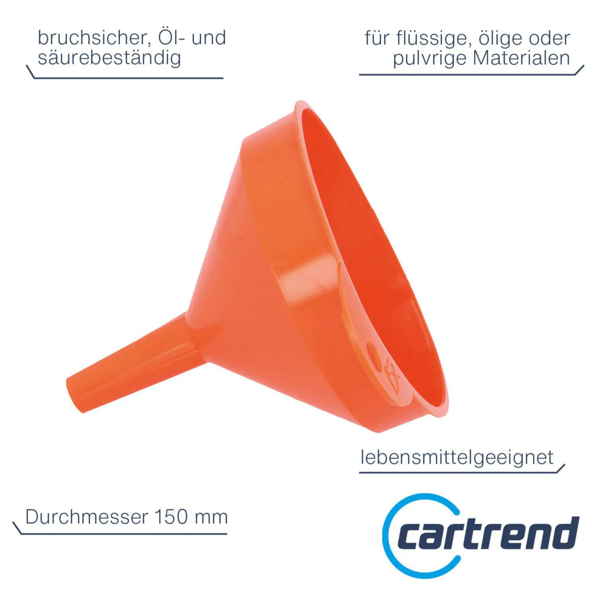 Unitec Trichter Kunststoff