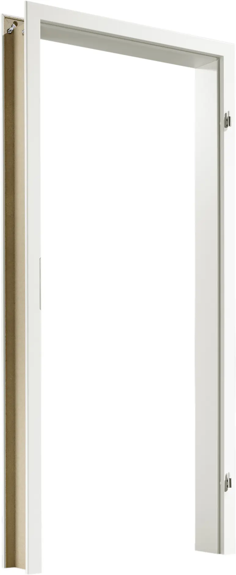 Borne Zarge CPL weiß 61 cm DIN rechts