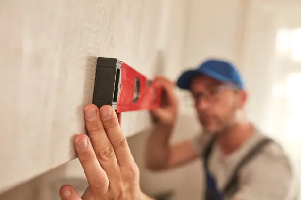 Küchenarbeitsplatte montieren