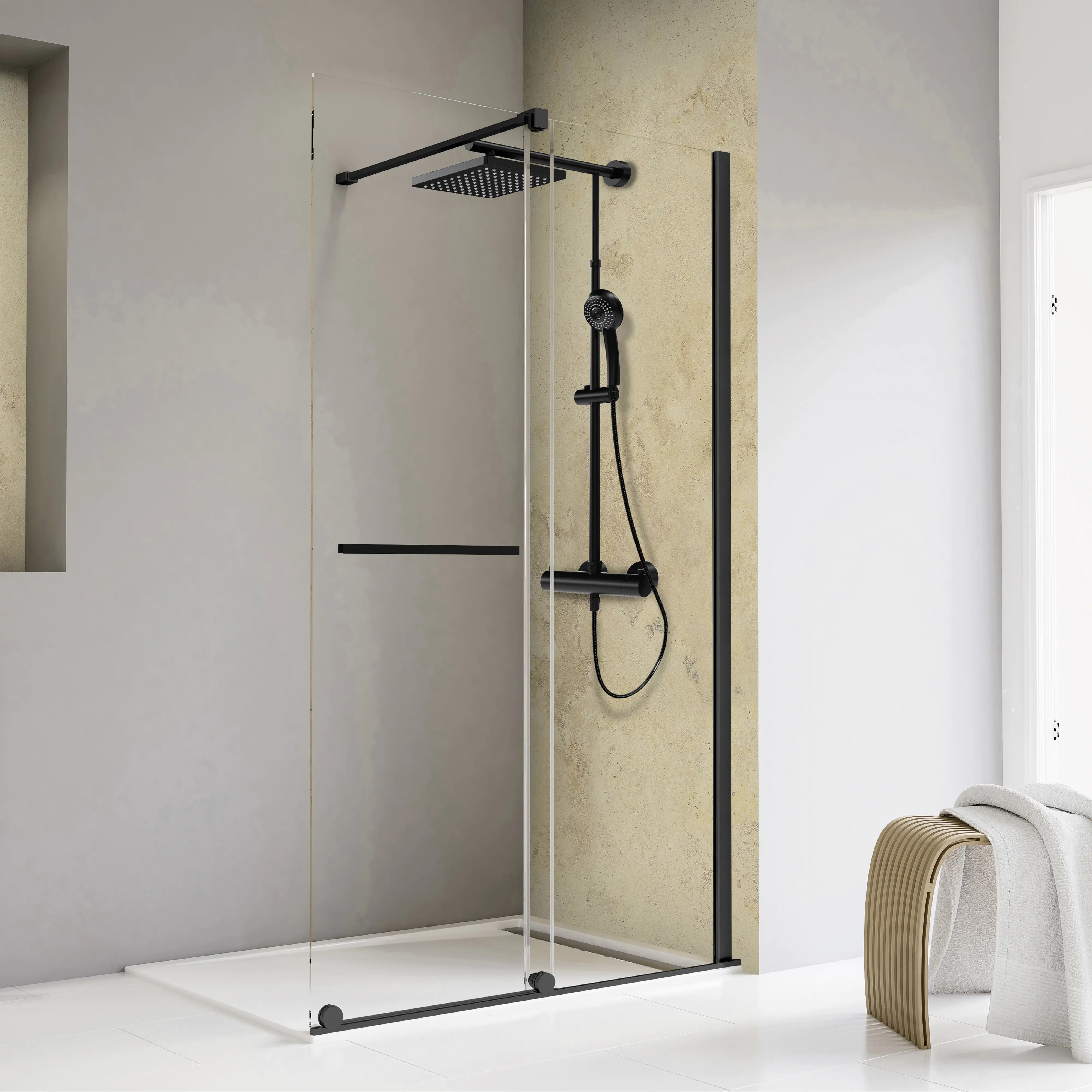 Schulte Walk In Schiebetür 120 x 200 cm Toura