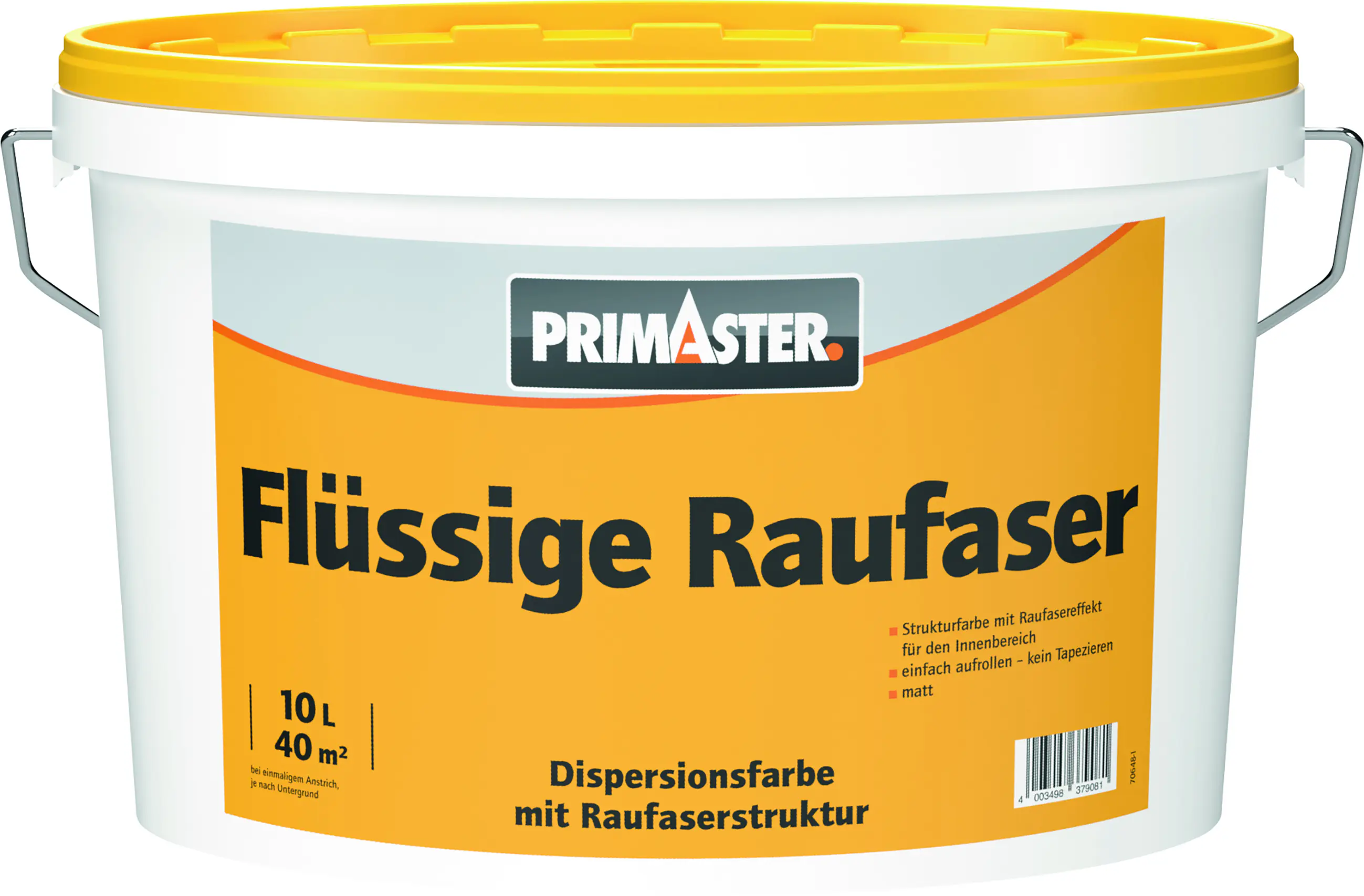 Primaster Flüssige Raufaser 10 L weiß matt Primaster Flüssige Raufaser 10 L weiß matt