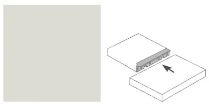 Getalit Eckverbindungsleiste 60 cm, 12 x 40 mm, silber