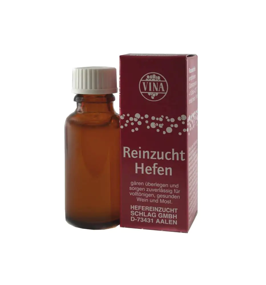 Reinzuchthefe Burgund 19 ml