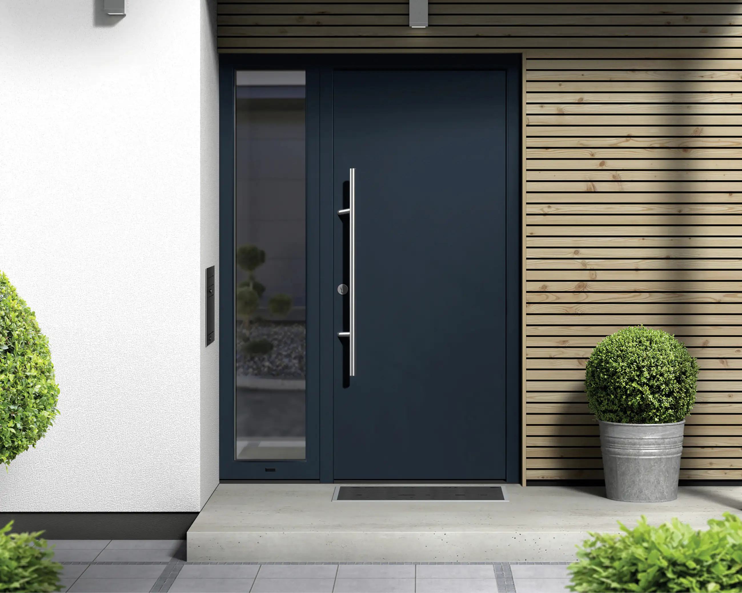 EcoStar Haustür ISOPRO Secur IPS 010 RC2 anthrazitgrau 110 x 210 cm EcoStar Haustür ISOPRO Secur IPS 010 RC2 anthrazitgrau 110 x 210 cm