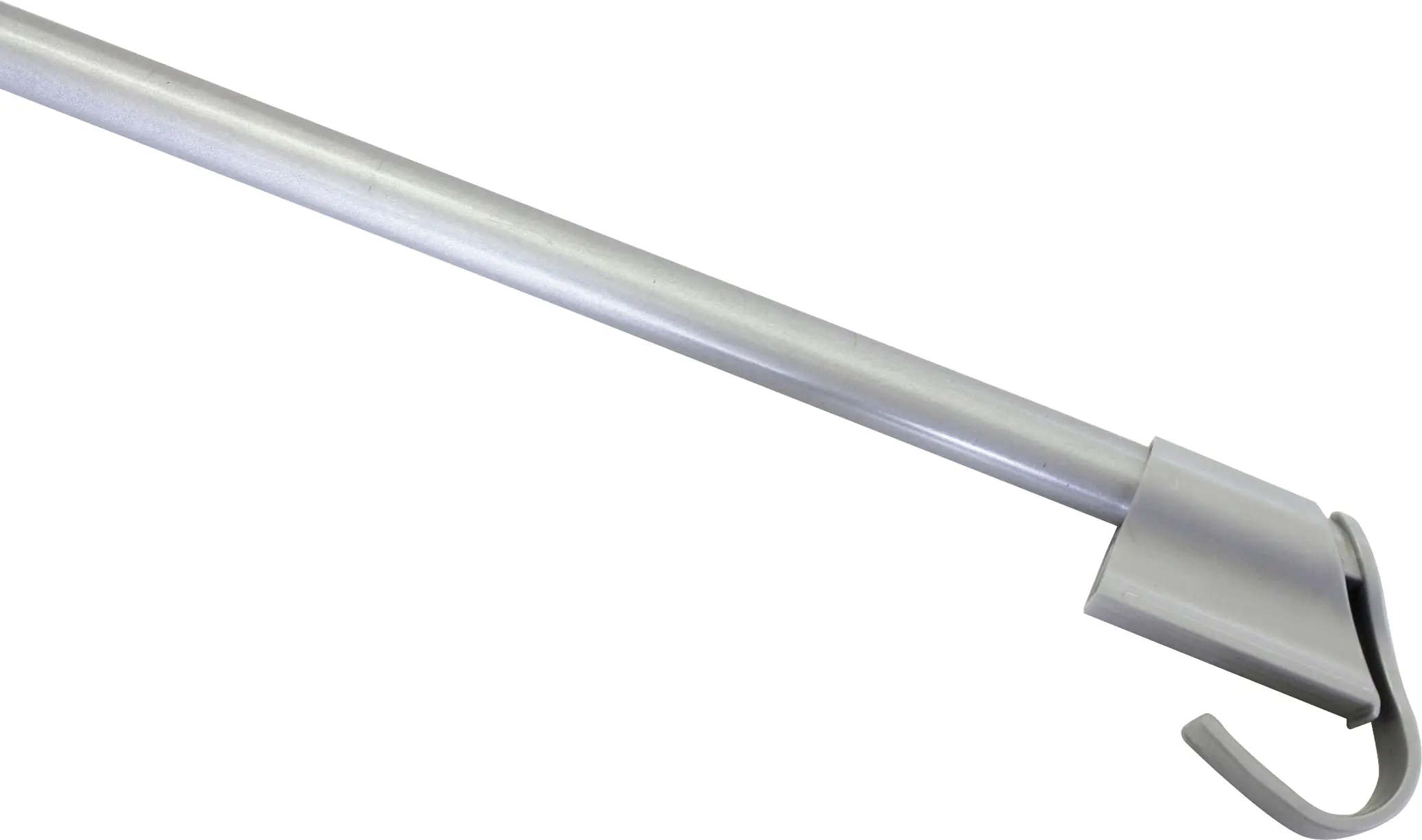 Gardinia Klemm-Vitragenstange silber, 45 - 75 cm