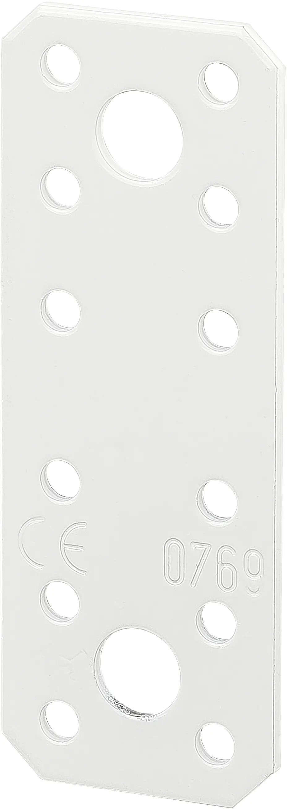 Vormann Flachverbinder weiß 96 x 35 mm