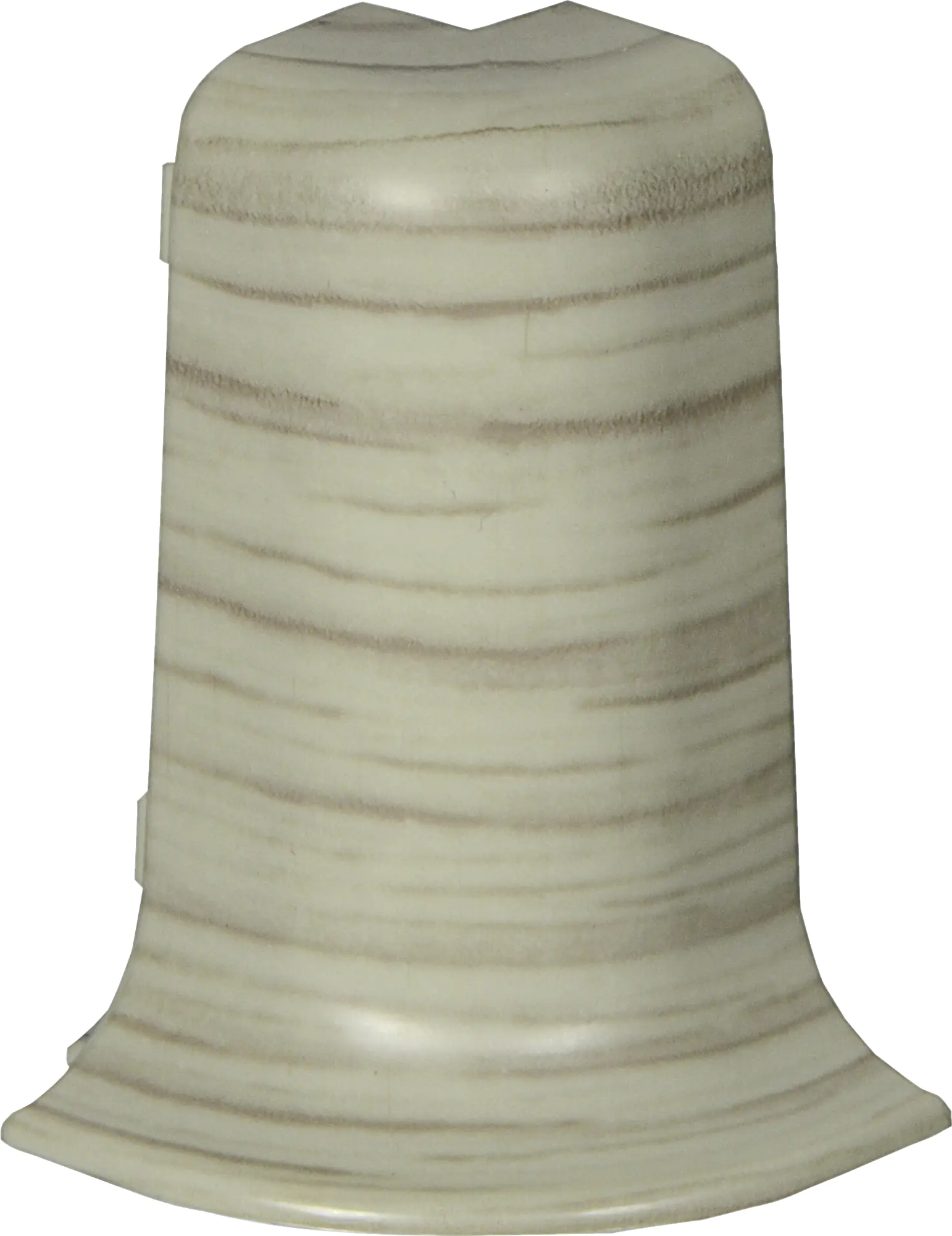 Außeneck für Kunststoffleiste KU.050 silberesche