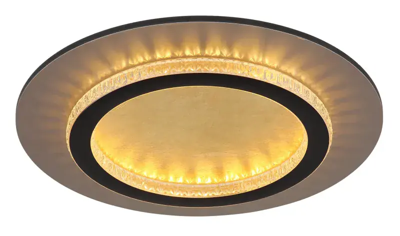 Globo Deckenleuchte Jayden 35 x 5,5 cm Ø x H gold CCT