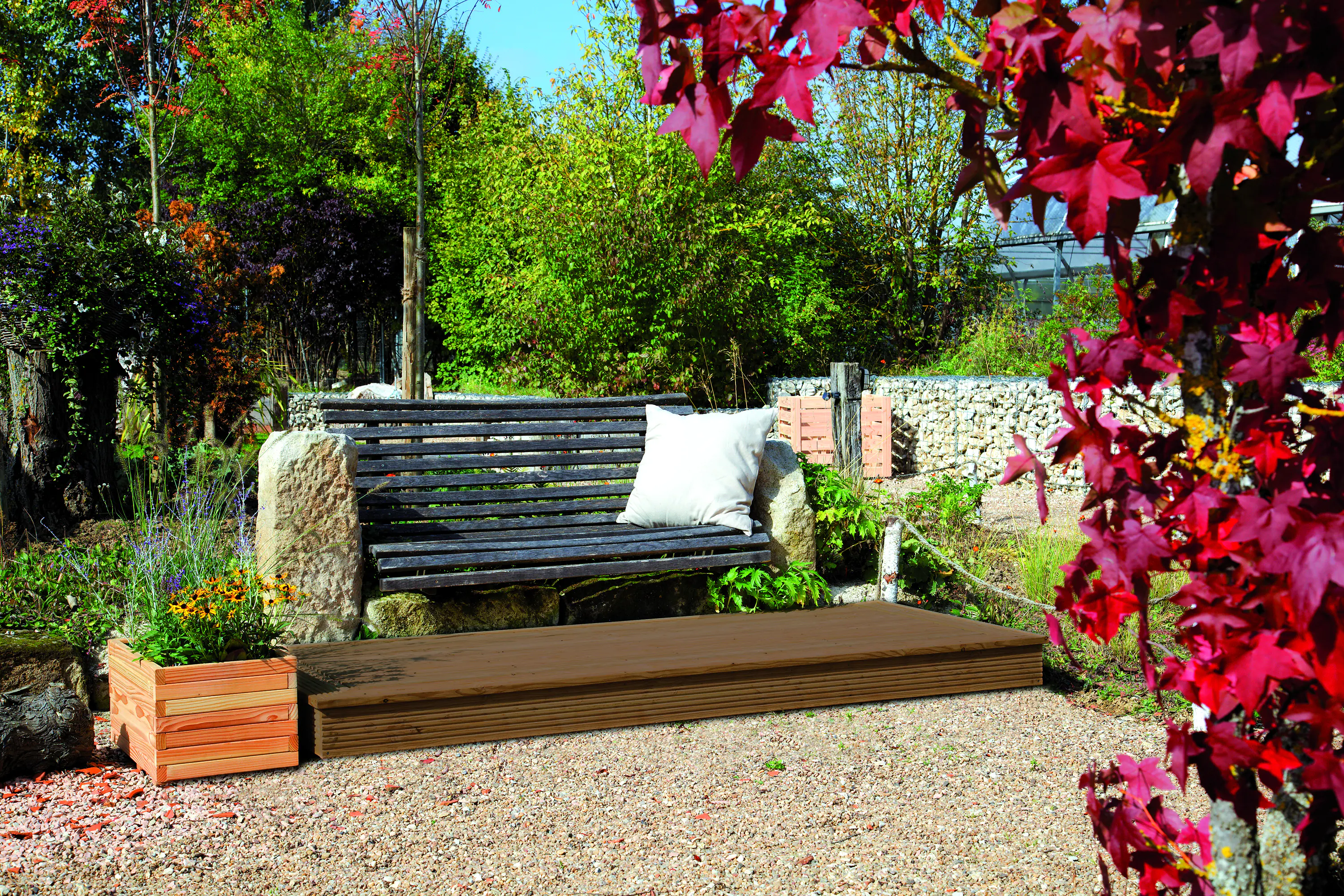 Rettenmeier Terrassendiele KDI teak 250 x 14,5 x 2,8 cm Rettenmeier Terrassendiele KDI teak 250 x 14,5 x 2,8 cm