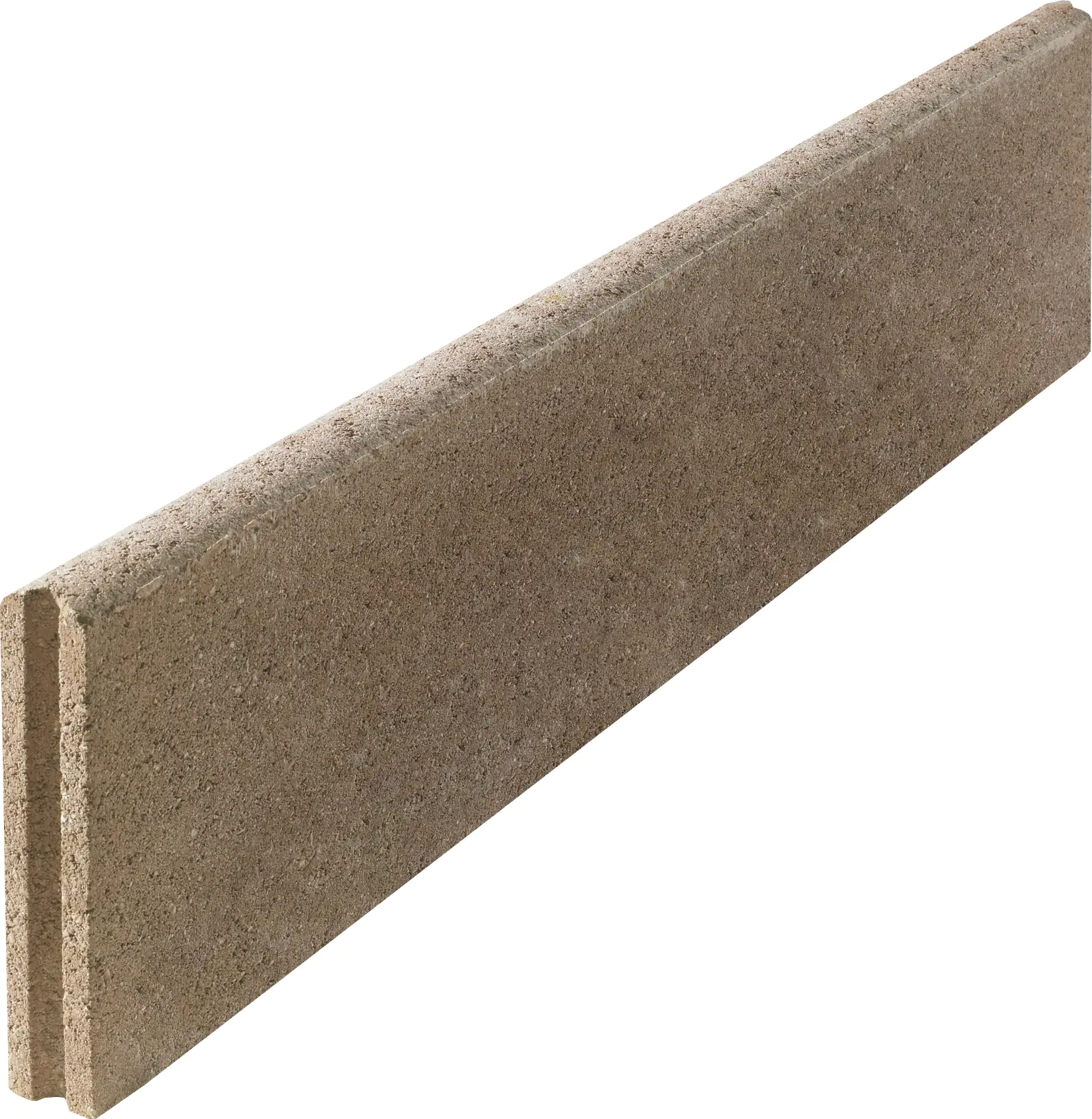 Kann Randstein mit Nut- und Feder 100 x 25 x 5 cm braun Kann Randstein mit Nut- und Feder 100 x 25 x 5 cm braun