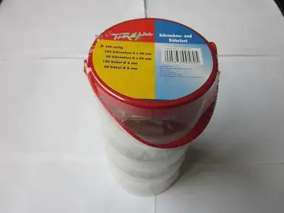 Primaster Sortimentskasten Schrauben und Dübel - 300 Stück Primaster Sortimentskasten Schrauben und Dübel - 300 Stück