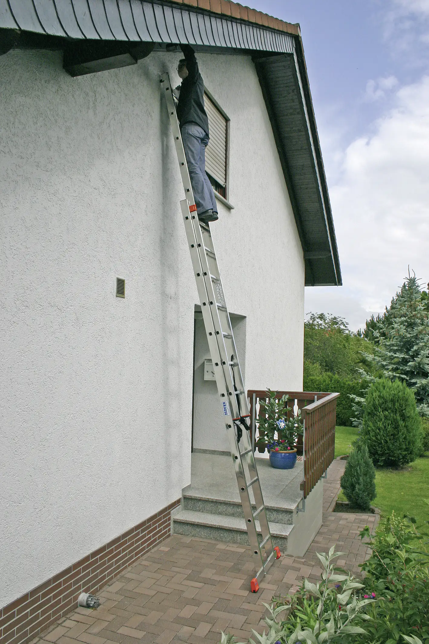 Krause Aluminium-Mehrzweckleiter MONTO Dubilo 6,85 m