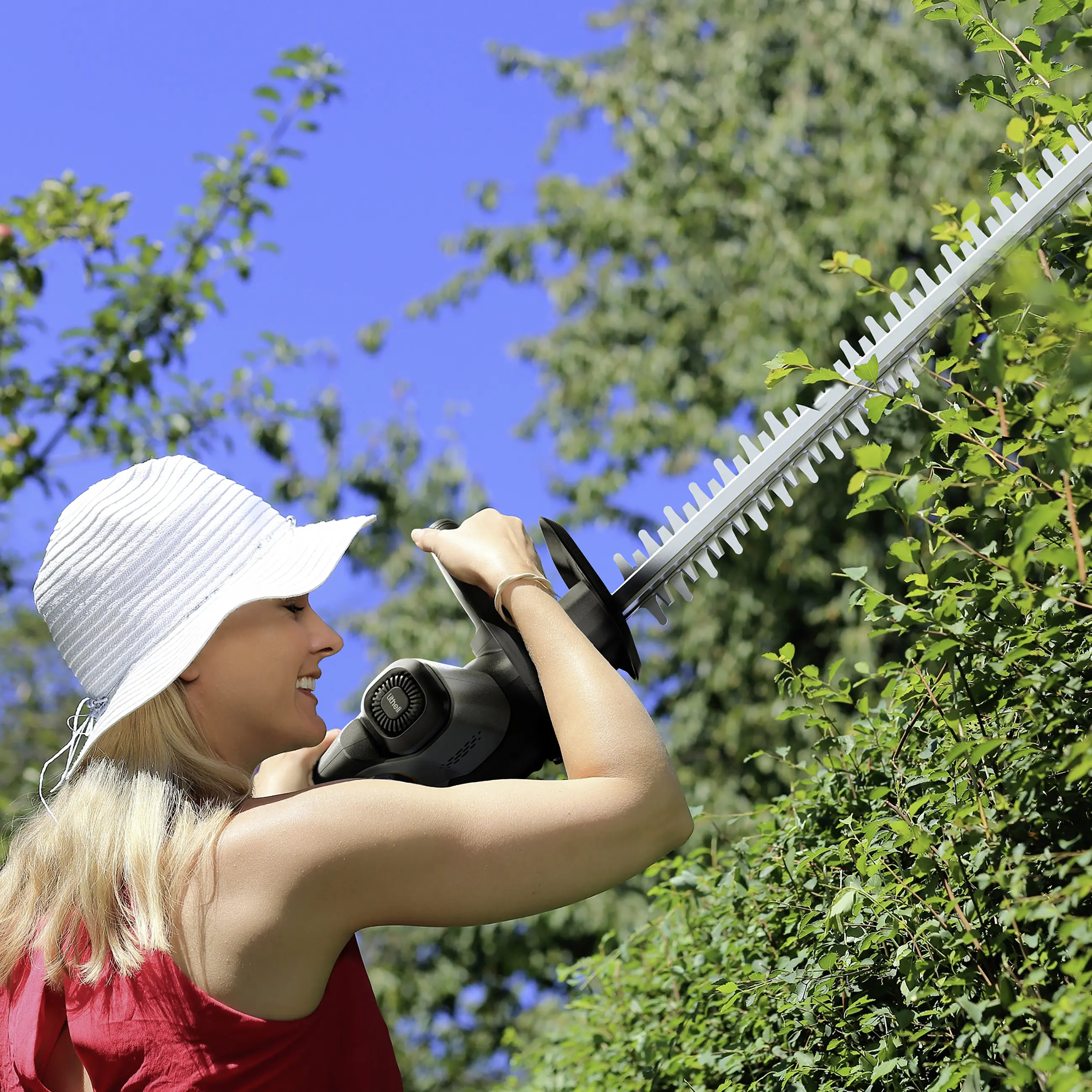 Litheli Akku-Heckenschere U20 20V, 51 cm Schnittlänge inkl. Akku 2.0Ah