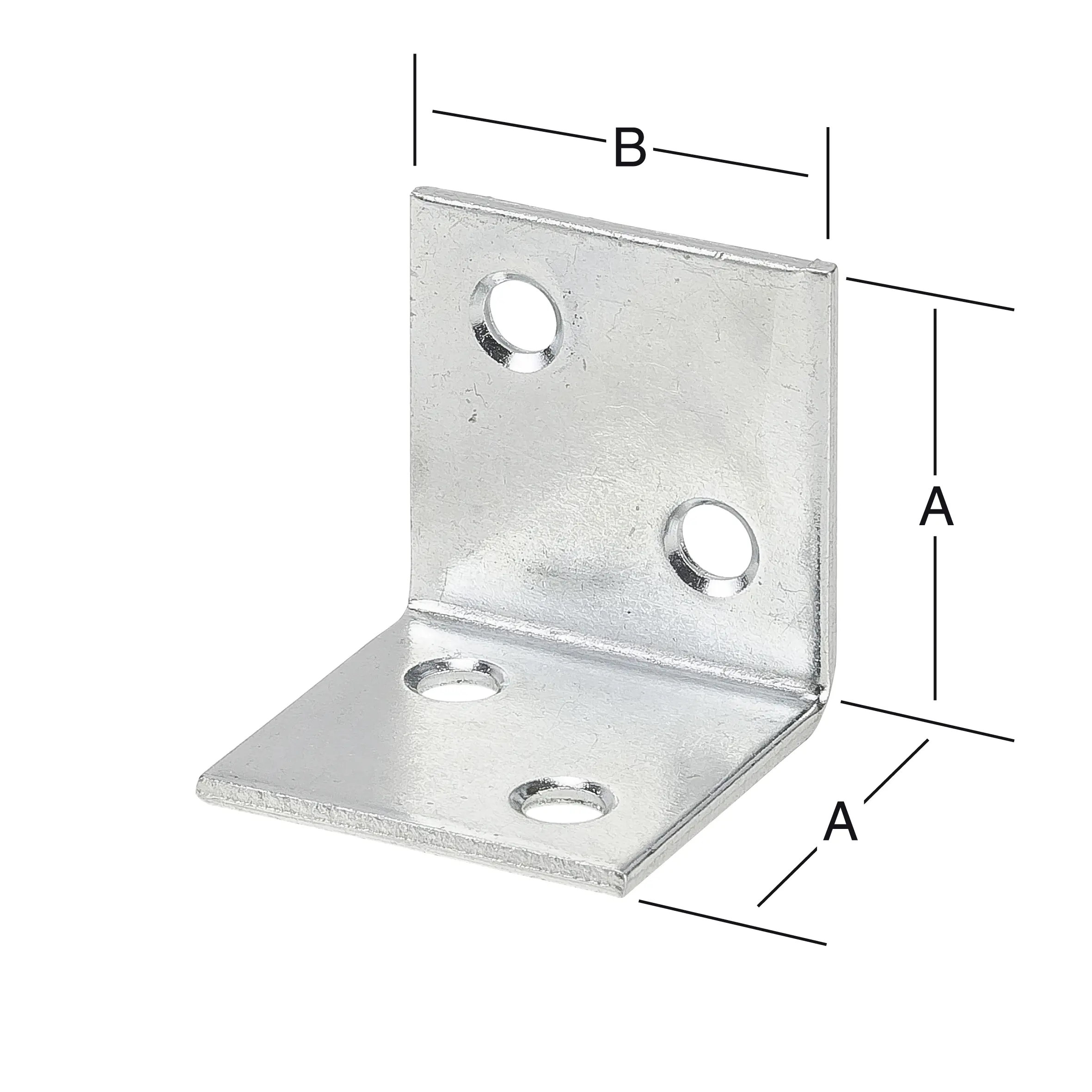 Vormann Breitwinkel verzinkt 50 x 50 mm