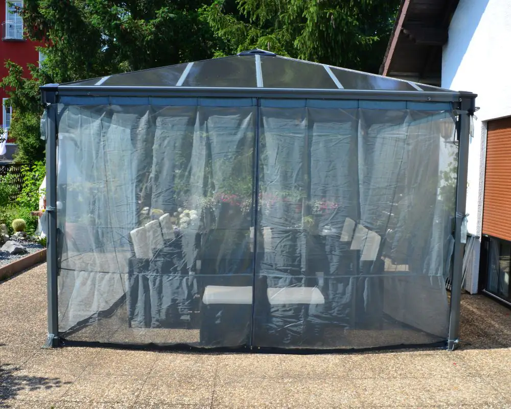 Canopia Moskitonetz für Pavillon Palermo 360 x 217 cm, grau Canopia Moskitonetz für Pavillon Palermo 360 x 217 cm, grau