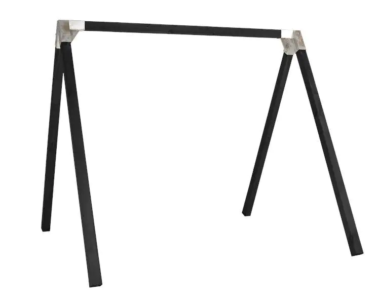 Plus Luxus Schaukelgestell schwarz 260 x 268 x 225 cm