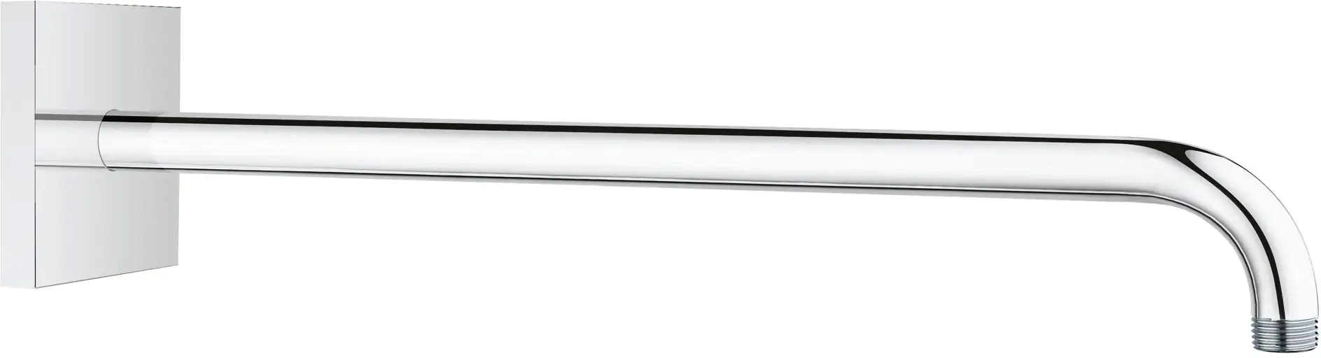 Grohe Rainshower Brausearm chrom, Ausladung 422 mm, mit eckiger Rosette