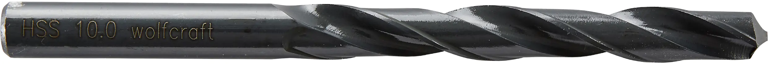 Wolfcraft Metallbohrer HSS rollgewalzt 7514010 Ø 10 mm Rundschaft Wolfcraft Metallbohrer HSS rollgewalzt 7514010 Ø 10 mm Rundschaft