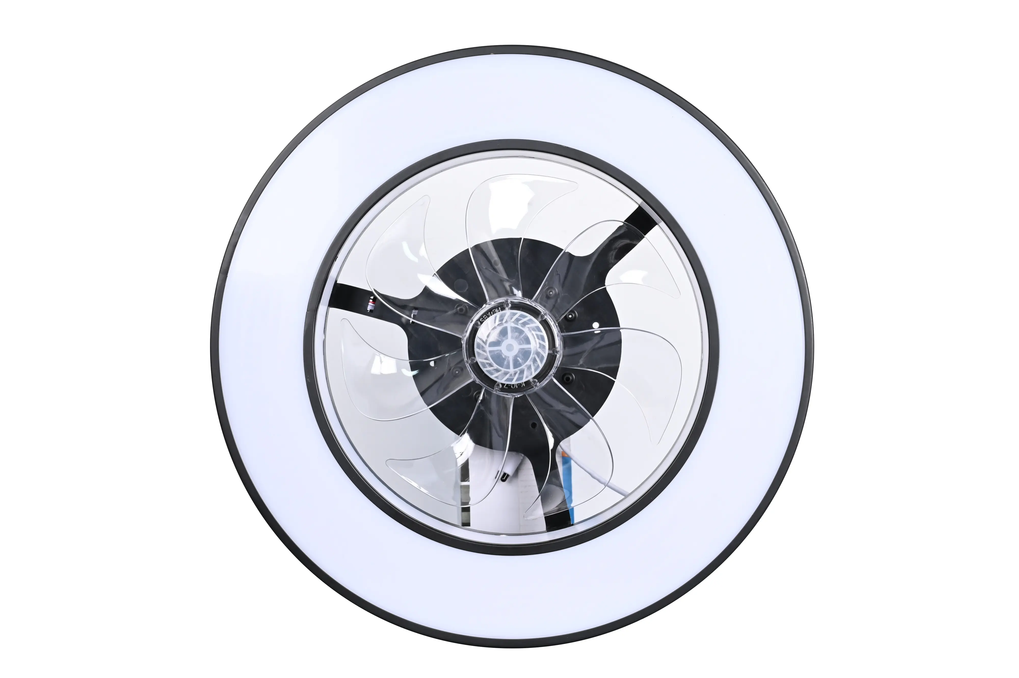 LED Deckenleuchte mit Ventilator Pura Ø 42 cm 42 W schwarz LED Deckenleuchte mit Ventilator Pura Ø 42 cm 42 W schwarz