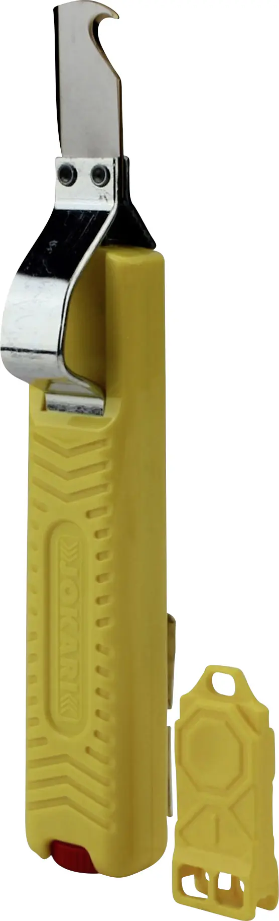 JOKARI Kabelmesser mit Hakenklinge gelb