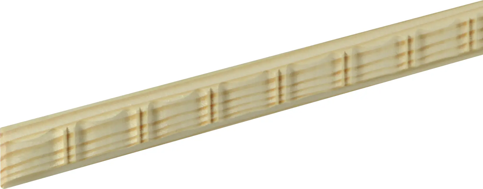 Schnitzleiste D383 100 cm 24 x 6 mm Fichte/Kiefer